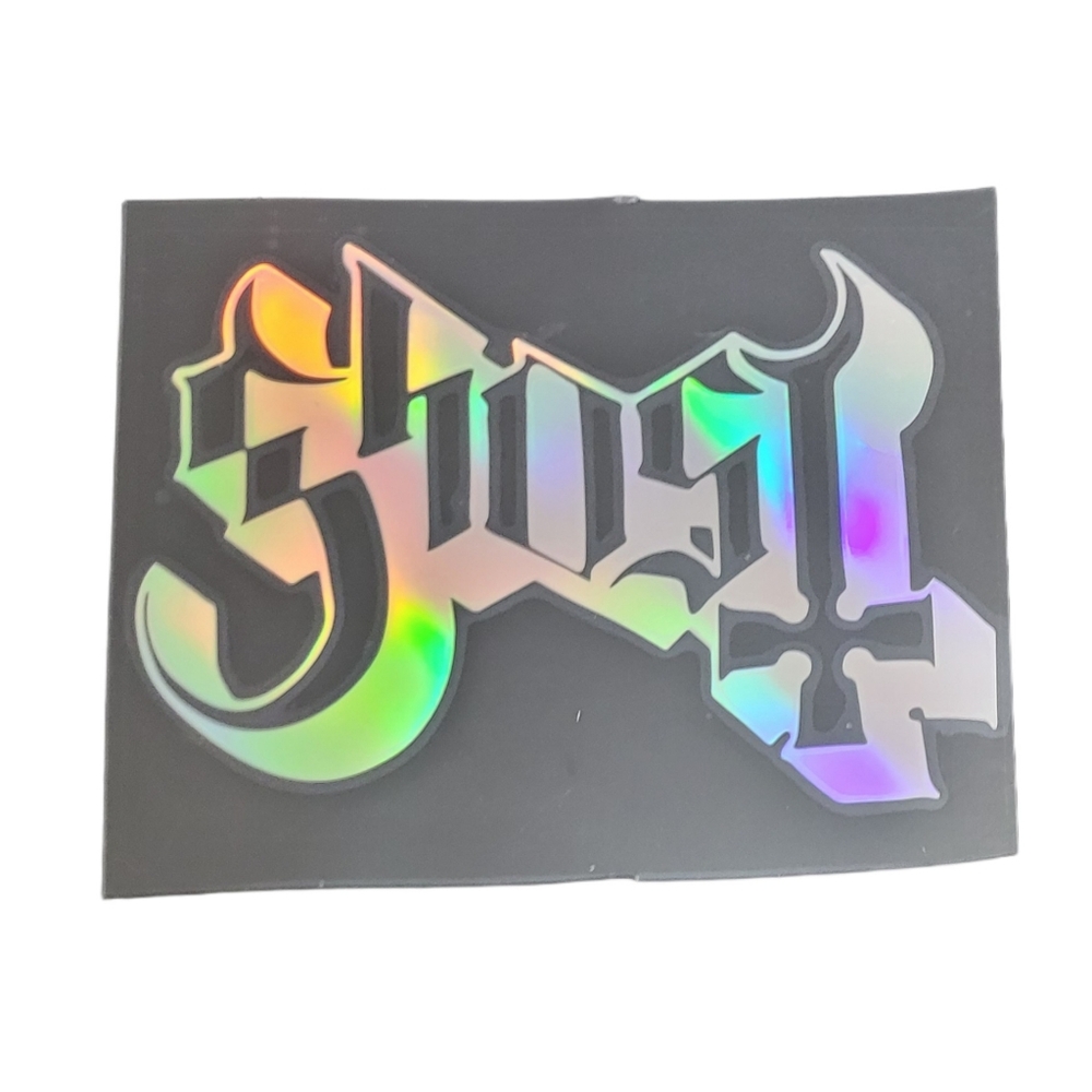 Ghost Die-Cut Logo Sticker - Picture 2 of 2